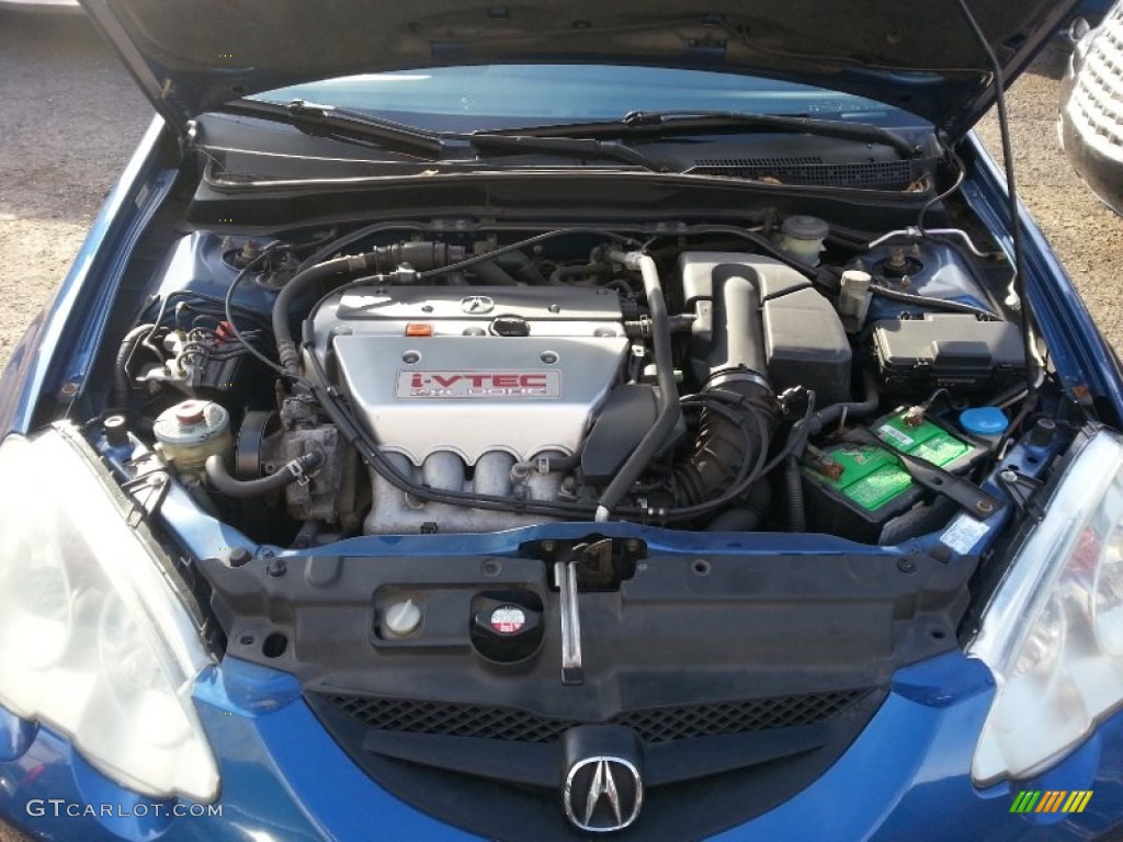 2003 RSX Type S Sports Coupe - Arctic Blue Pearl / Ebony photo #13