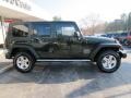 2010 Natural Green Pearl Jeep Wrangler Unlimited Sport 4x4  photo #5