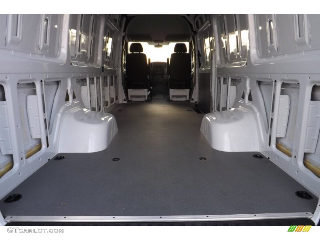 2012 Sprinter 3500 High Roof Extended Cargo Van - Arctic White / Lima Black Fabric photo #7