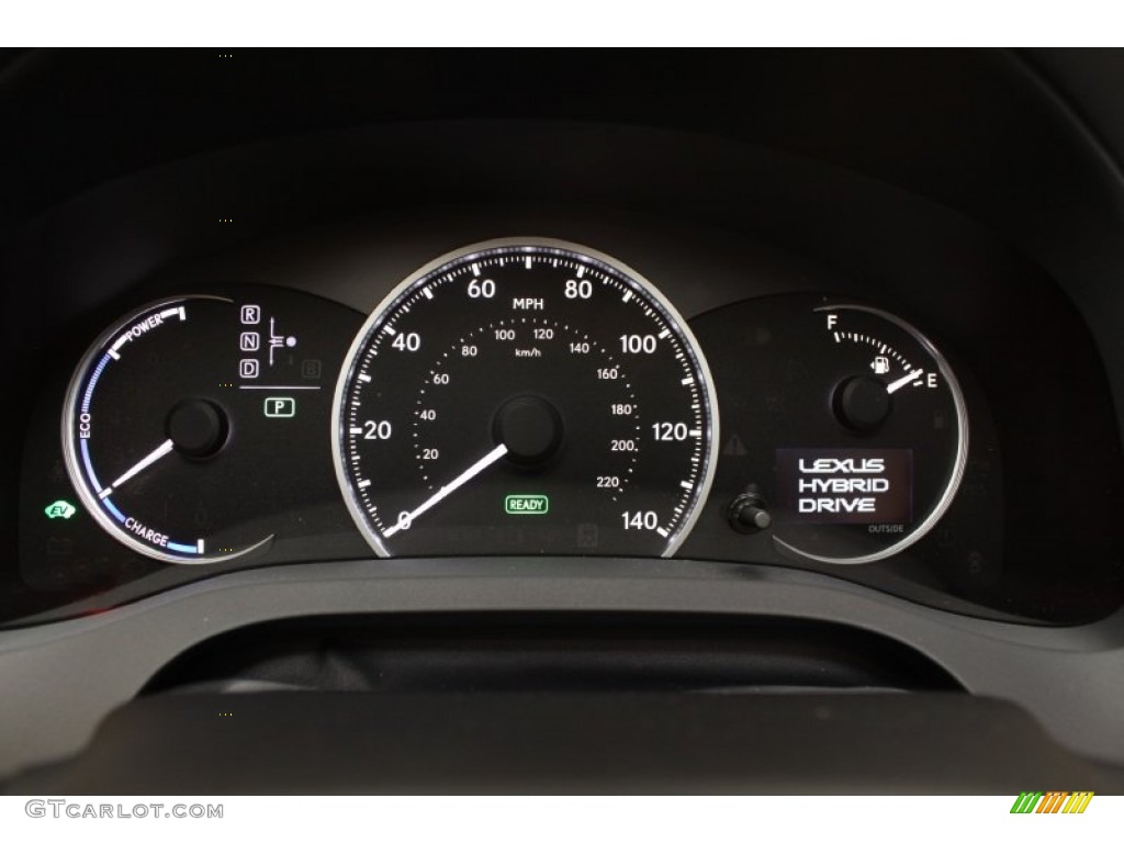 2012 Lexus CT 200h Hybrid Premium Gauges Photo #75002629