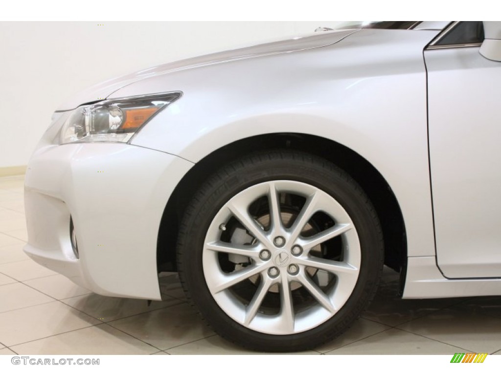 2012 Lexus CT 200h Hybrid Premium Wheel Photo #75002888