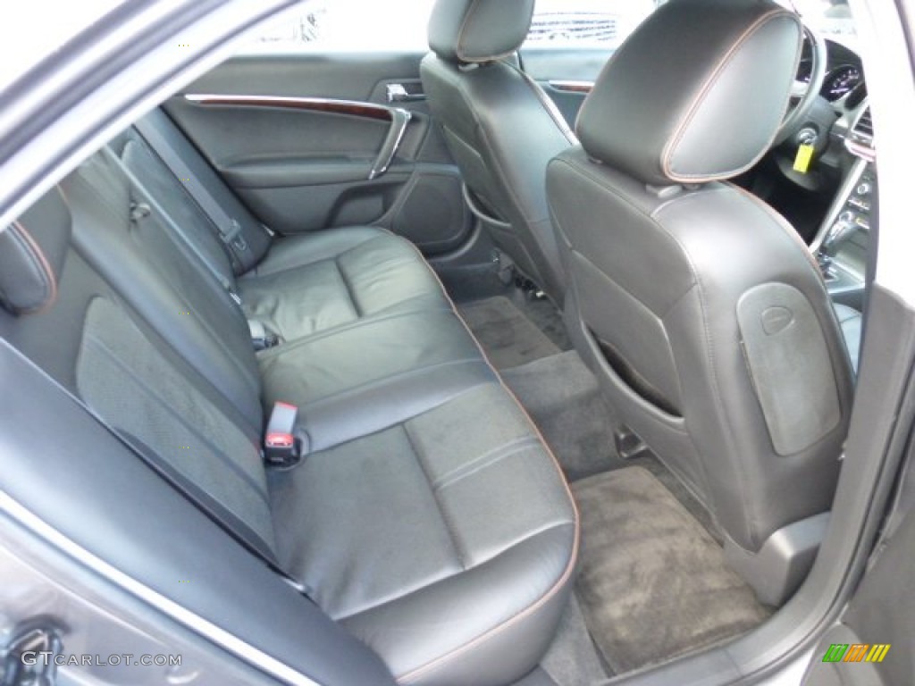Dark Charcoal Interior 2010 Lincoln MKZ AWD Photo #75002926