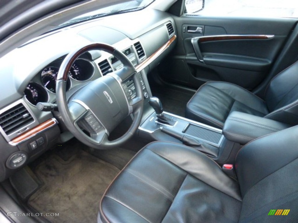 Dark Charcoal Interior 2010 Lincoln MKZ AWD Photo #75002997