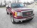 2013 Sonoma Red Metallic GMC Sierra 1500 SLE Extended Cab 4x4  photo #2