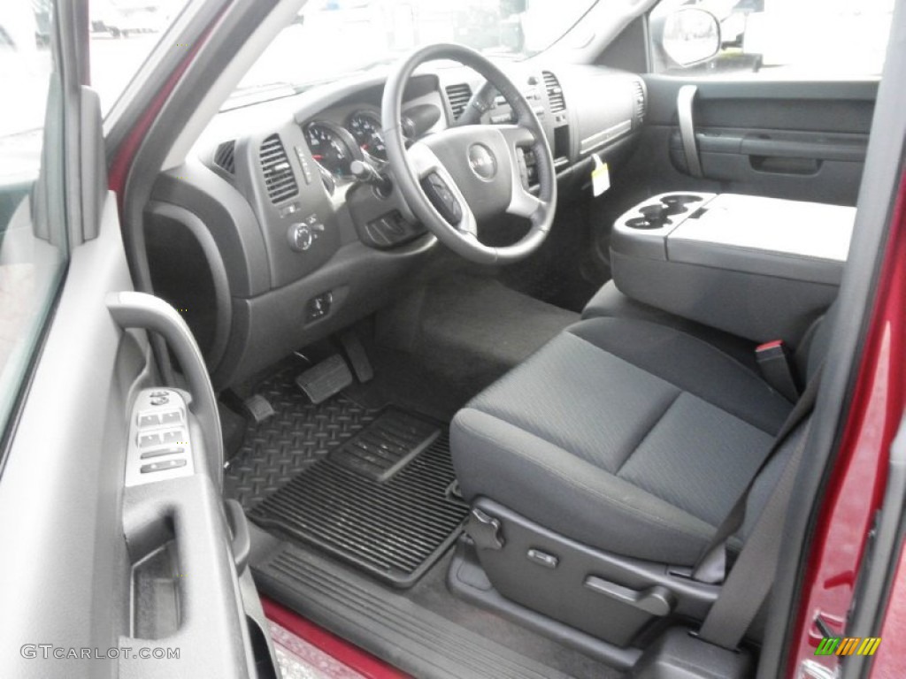 2013 Sierra 1500 SLE Extended Cab 4x4 - Sonoma Red Metallic / Ebony photo #5