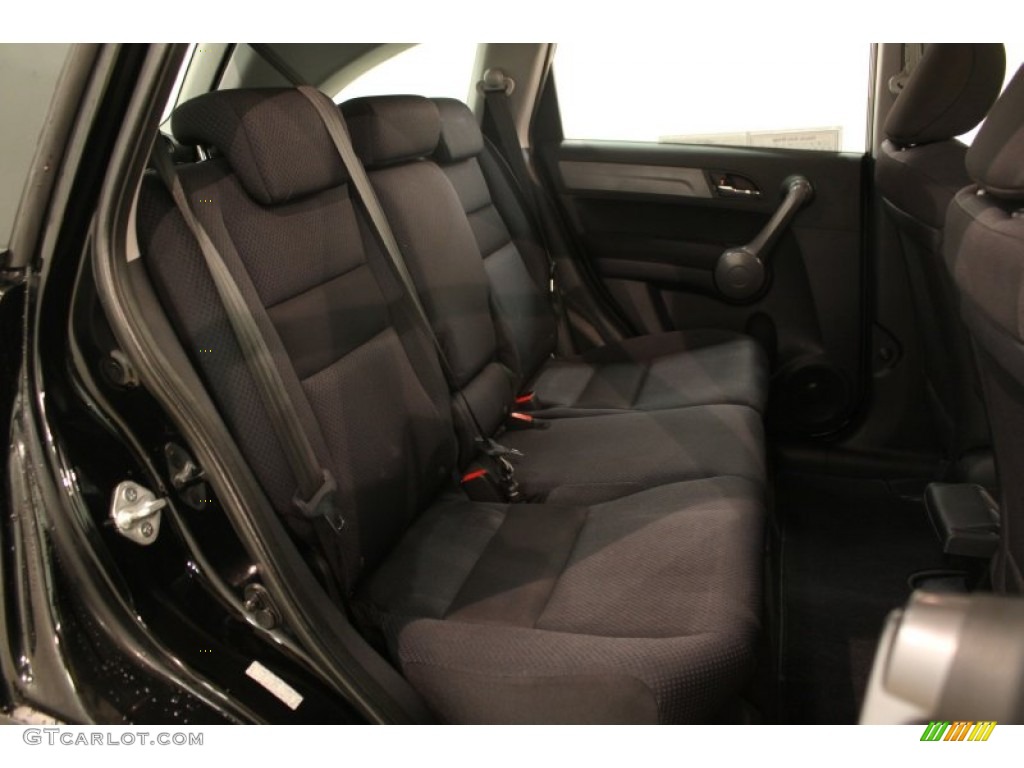 2009 CR-V LX 4WD - Crystal Black Pearl / Black photo #12