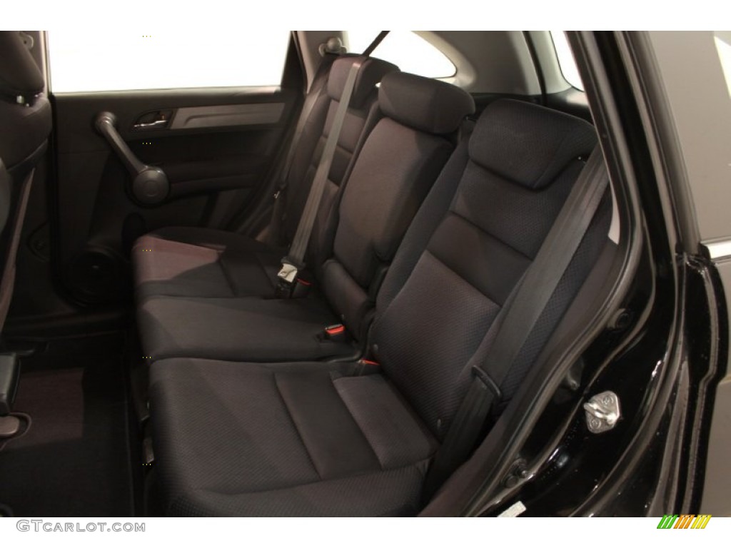 2009 CR-V LX 4WD - Crystal Black Pearl / Black photo #13