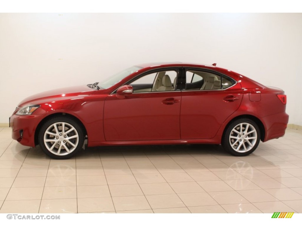 Matador Red Mica 2011 Lexus IS 350 AWD Exterior Photo #75005289