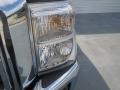 White Platinum Metallic Tri-Coat - F350 Super Duty Lariat Crew Cab 4x4 Dually Photo No. 8
