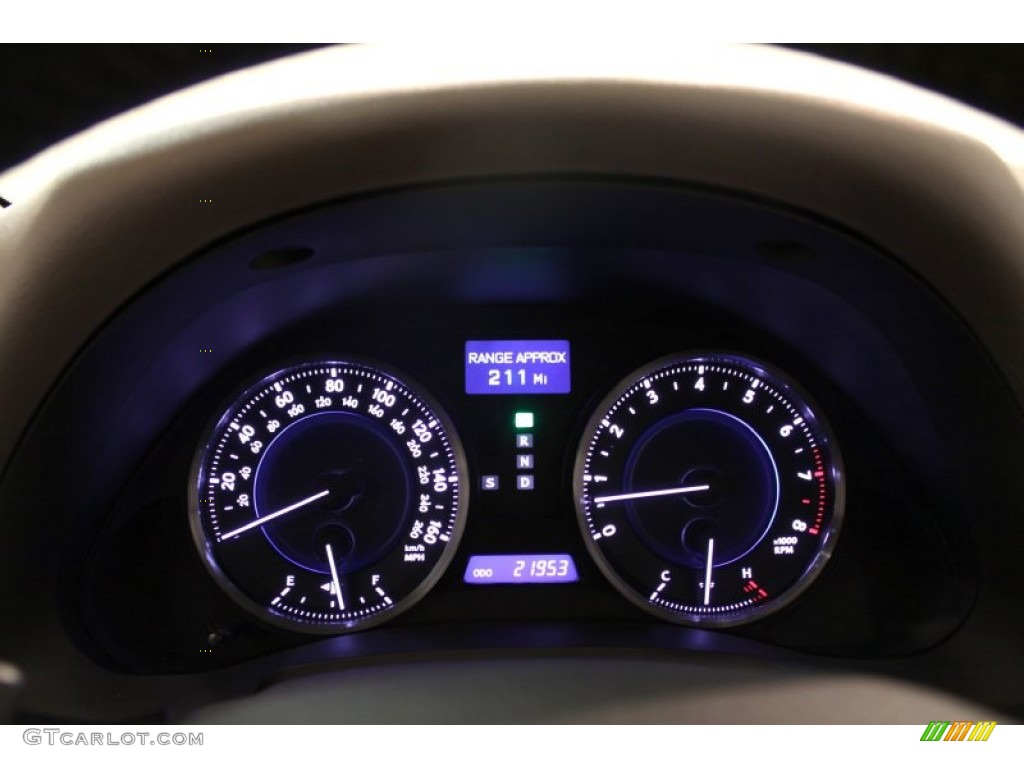 2011 Lexus IS 350 AWD Gauges Photo #75005425