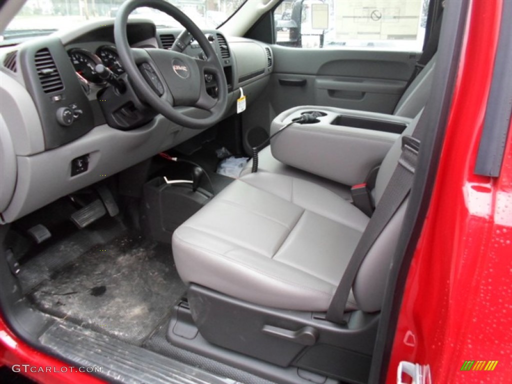 2013 Sierra 3500HD Regular Cab 4x4 - Fire Red / Dark Titanium photo #4