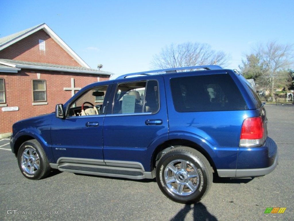 Dark Blue Pearl Metallic 2005 Lincoln Aviator Luxury AWD Exterior Photo #75006124