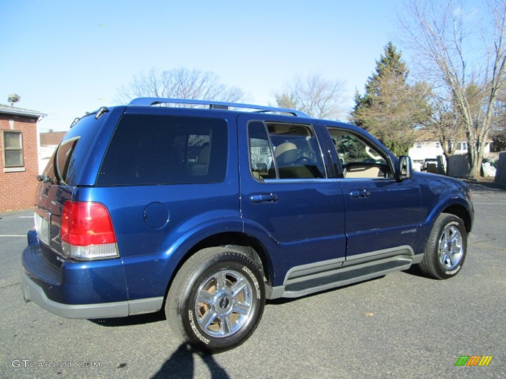 Dark Blue Pearl Metallic 2005 Lincoln Aviator Luxury AWD Exterior Photo #75006217