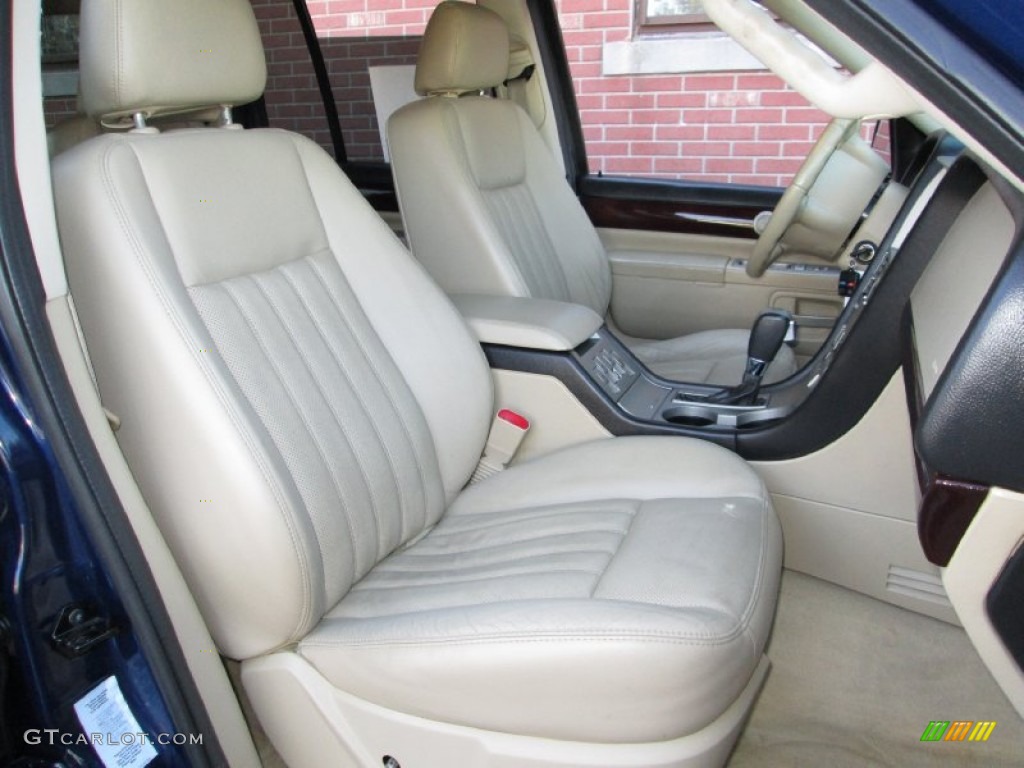 2005 Lincoln Aviator Luxury AWD Front Seat Photo #75006364