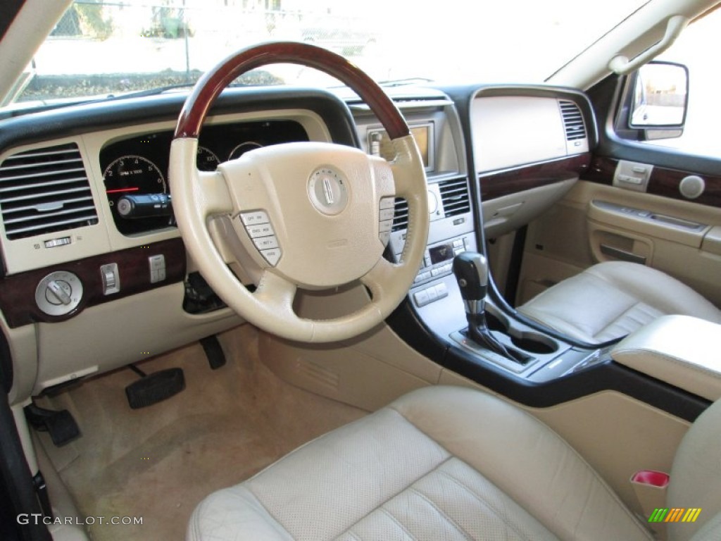 Camel Interior 2005 Lincoln Aviator Luxury AWD Photo #75006382