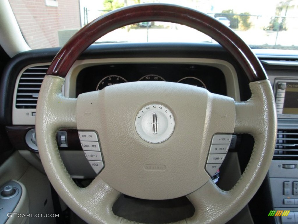 2005 Aviator Luxury AWD - Dark Blue Pearl Metallic / Camel photo #24