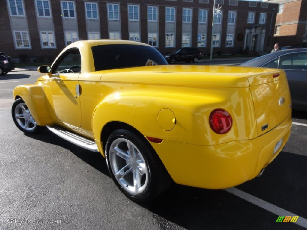 Slingshot Yellow 2003 Chevrolet SSR Standard SSR Model Exterior Photo #75006669