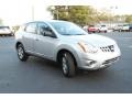 2011 Silver Ice Metallic Nissan Rogue S AWD  photo #3