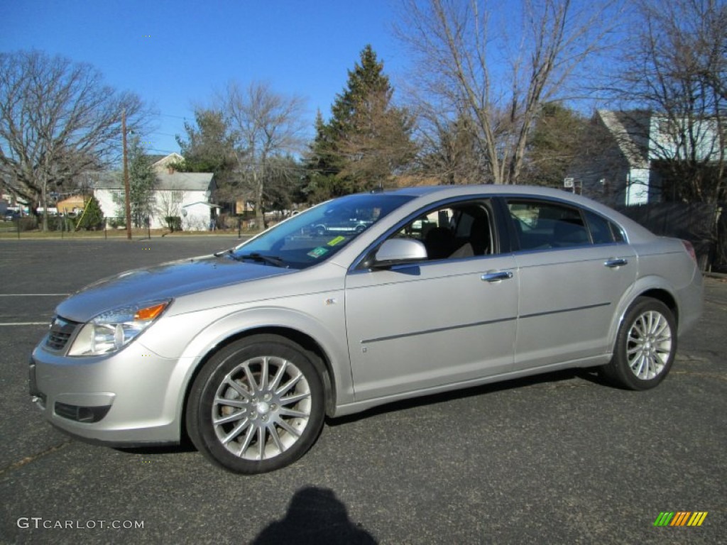 2007 Aura XR - Silver Pearl Metallic / Gray photo #1