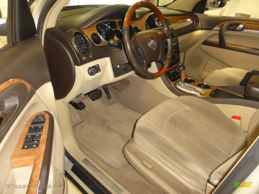 Cocoa/Cashmere Interior 2009 Buick Enclave CX AWD Photo #75006970