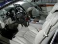2005 Mercedes-Benz SL55 AMG, Capri Blue / Ash Grey, Interior