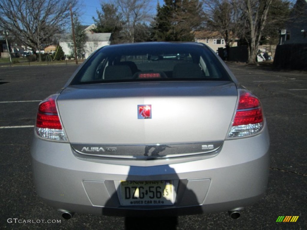 2007 Aura XR - Silver Pearl Metallic / Gray photo #6