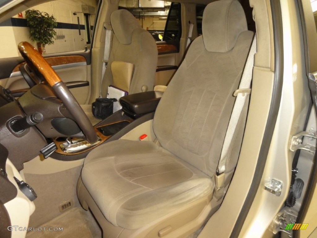 Cocoa/Cashmere Interior 2009 Buick Enclave CX AWD Photo #75007051