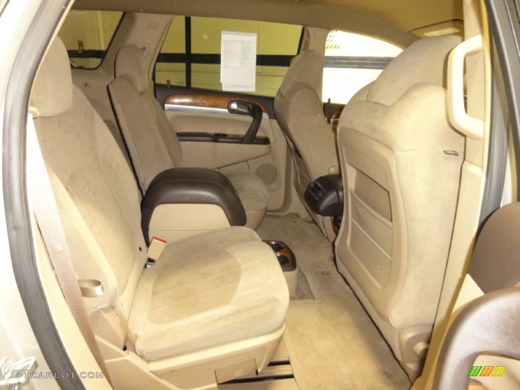 Cocoa/Cashmere Interior 2009 Buick Enclave CX AWD Photo #75007099