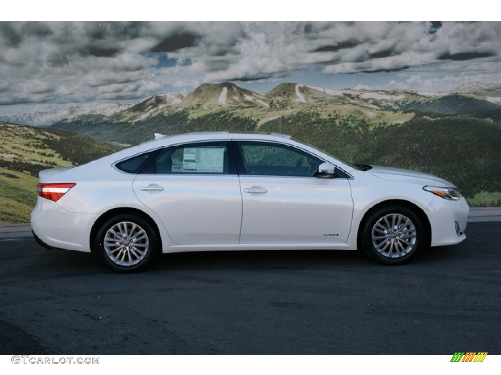 Blizzard White Pearl 2013 Toyota Avalon Hybrid Limited Exterior Photo #75007718