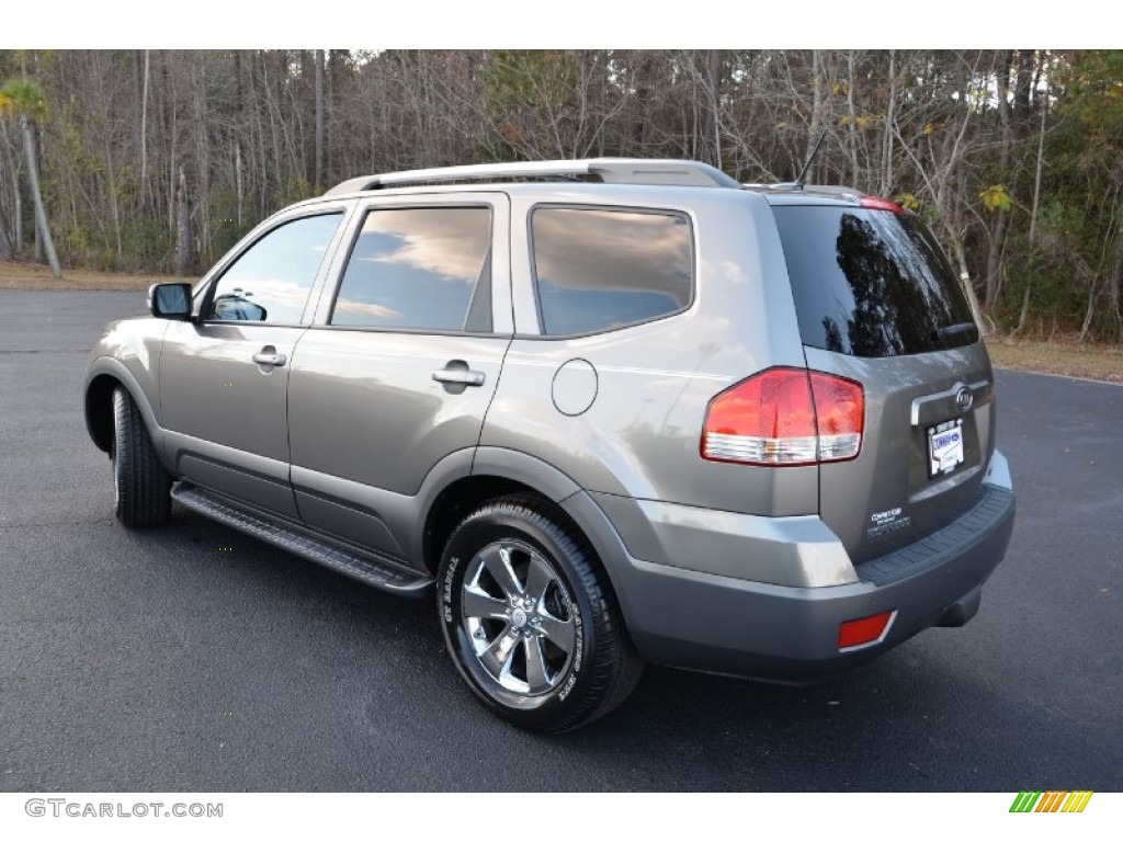 Titanium Silver 2009 Kia Borrego EX V6 Exterior Photo #75008040