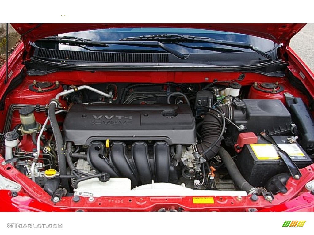 2005 Vibe AWD - Lava Red Metallic / Slate photo #15