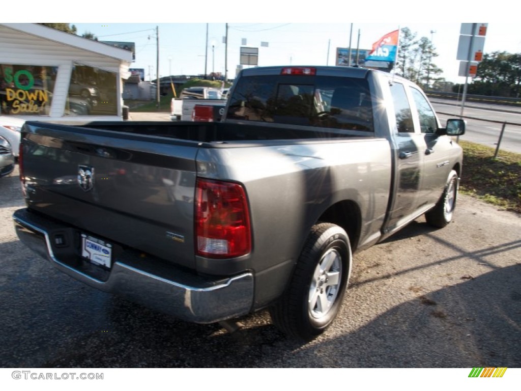 2012 Ram 1500 SLT Quad Cab - Mineral Gray Metallic / Dark Slate Gray/Medium Graystone photo #4