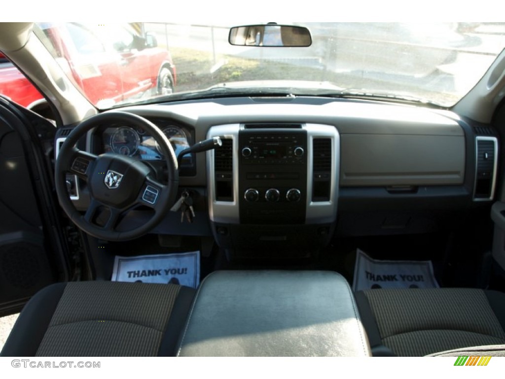 2012 Ram 1500 SLT Quad Cab - Mineral Gray Metallic / Dark Slate Gray/Medium Graystone photo #10