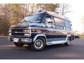 1994 Indigo Blue Metallic Chevrolet Chevy Van G20 Passenger Conversion #74973536