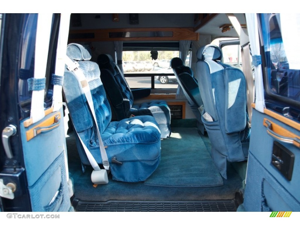 1994 Chevrolet Chevy Van G20 Passenger Conversion Interior Color Photos