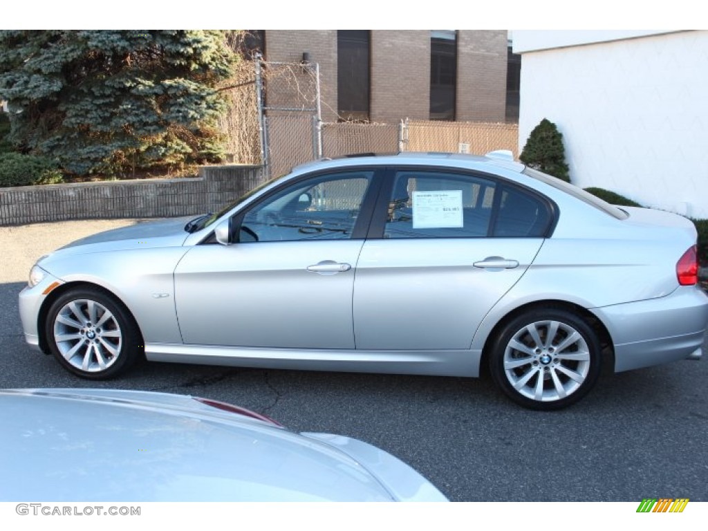 2009 3 Series 328i Sedan - Titanium Silver Metallic / Black photo #8