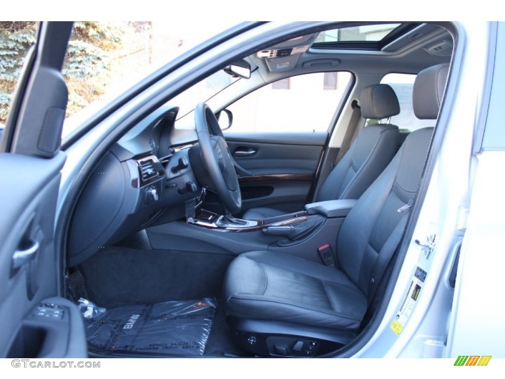 2009 3 Series 328i Sedan - Titanium Silver Metallic / Black photo #11