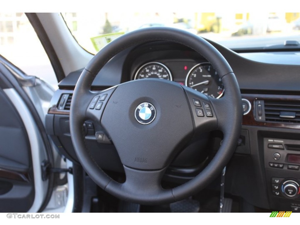 2009 3 Series 328i Sedan - Titanium Silver Metallic / Black photo #16