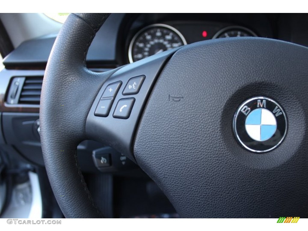 2009 3 Series 328i Sedan - Titanium Silver Metallic / Black photo #17
