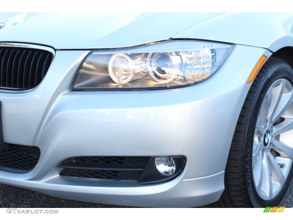 2009 3 Series 328i Sedan - Titanium Silver Metallic / Black photo #30