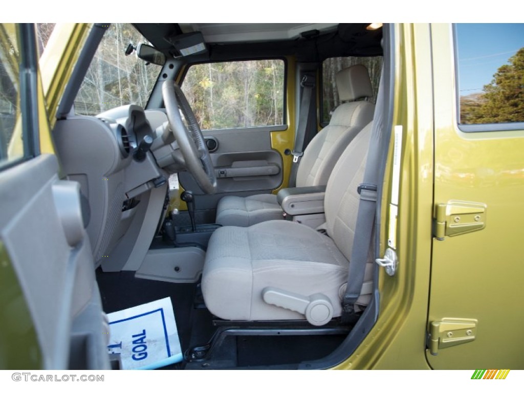 2007 Jeep Wrangler Unlimited Rubicon 4x4 Interior Color Photos