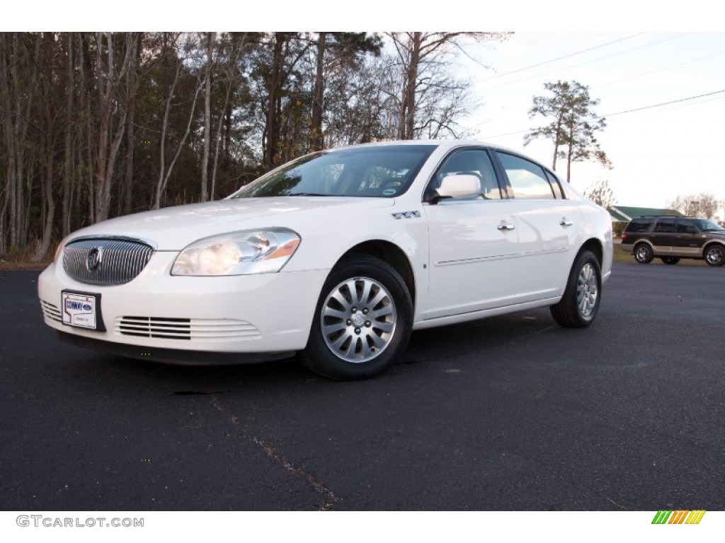 White Opal Buick Lucerne