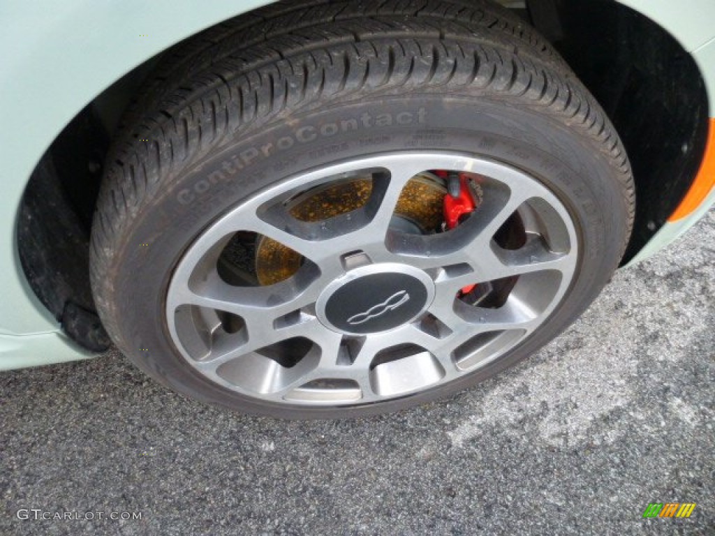 2012 Fiat 500 Sport Wheel Photo #75010846