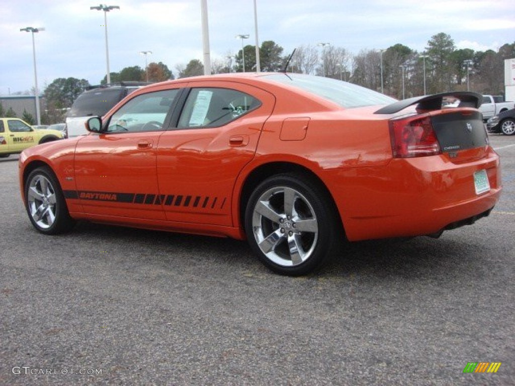 HEMI Orange Pearl 2008 Dodge Charger R/T Daytona Exterior Photo #75011428