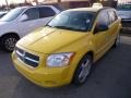 2007 Solar Yellow Dodge Caliber R/T AWD  photo #3