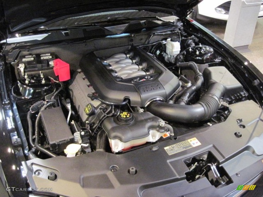 2012 Ford Mustang GT Premium Coupe 5.0 Liter DOHC 32-Valve Ti-VCT V8 Engine Photo #75011635