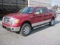 2013 Ruby Red Metallic Ford F150 XLT SuperCrew 4x4  photo #2