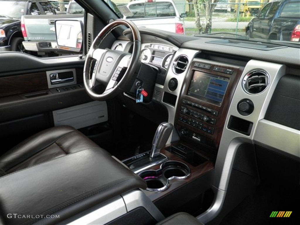 2010 F150 Platinum SuperCrew 4x4 - Sterling Grey Metallic / Sienna Brown Leather/Black photo #22