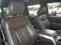 Sienna Brown Leather/Black Front Seat Photo for 2010 Ford F150 #75012253