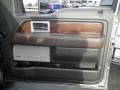 Sienna Brown Leather/Black Door Panel Photo for 2010 Ford F150 #75012277